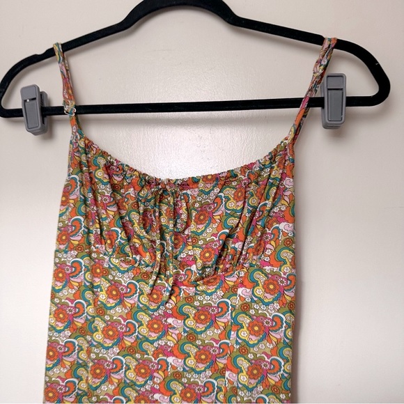 Her Pony LimitedEdition 70’sInspired Fantasia Groovy/Funky Print Dress NWOT XS/2 - Picture 10 of 15